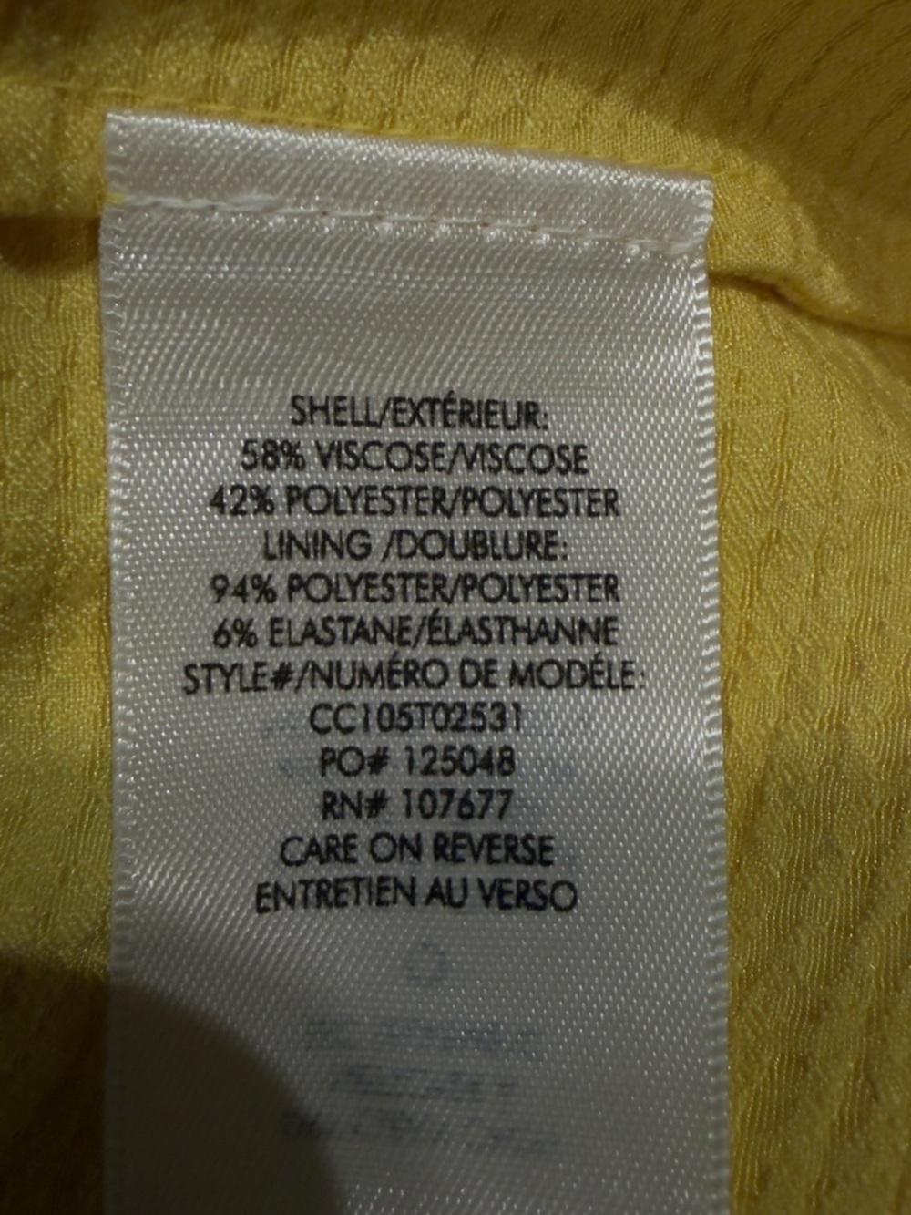 Alice + Olivia Cynthia Dress Size 10 Yellow Textured Midi Dress Worn Once - Picture 7 of 7